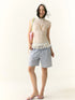 Stretch Lace Hooded Fitted T-shirt
