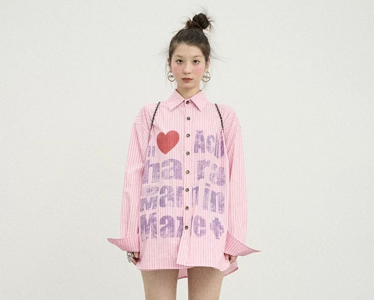 Achihara SS25: "Maze Man" Print Shirt – Where Culture Meets Comfort