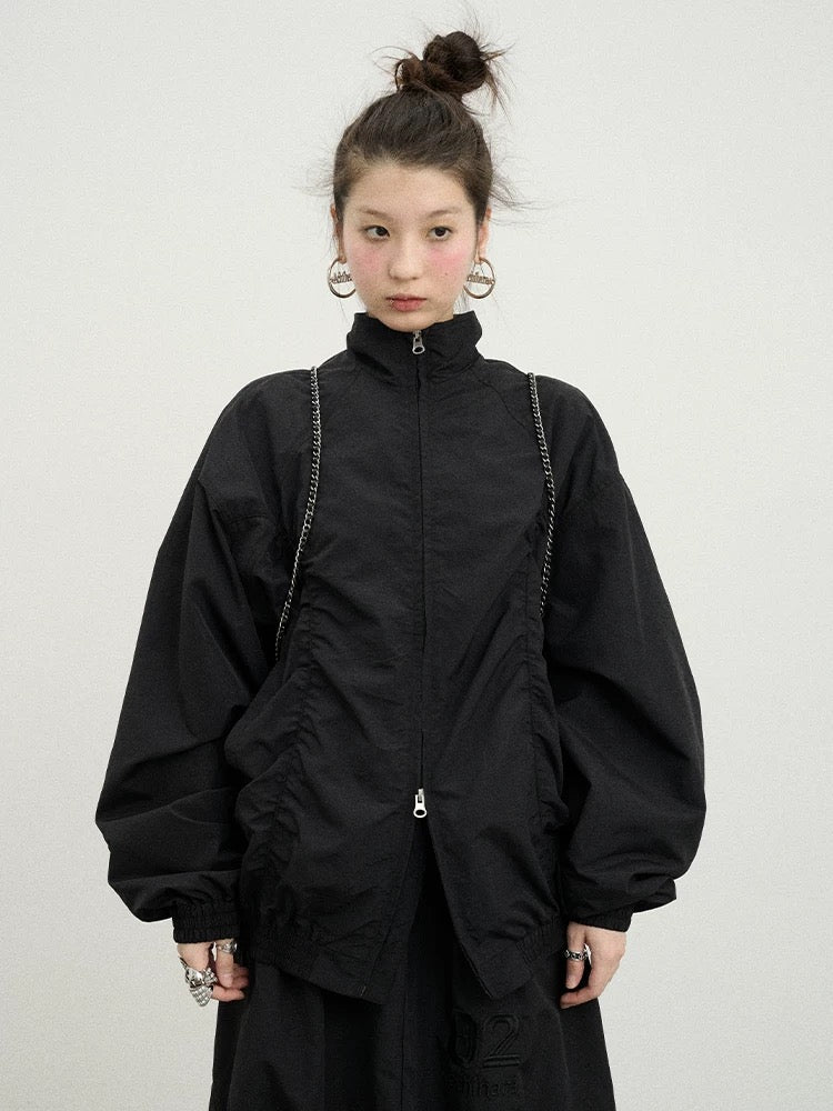 Achihara SS25: "Black A4 Paper" Jacket – Embrace Imperfection with Quiet Rebellion