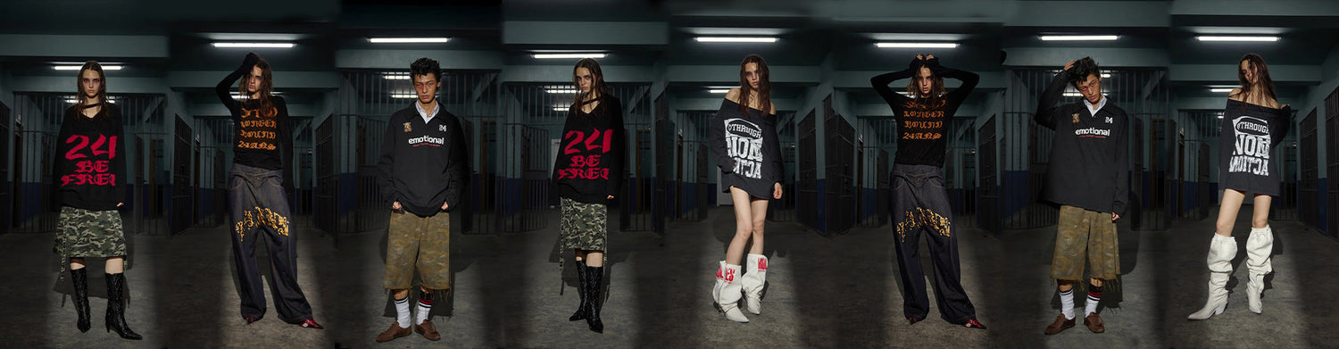 24ans - Y2K Punk Streetwear | Avant-Garde Genderless Fashion for Youth Culture