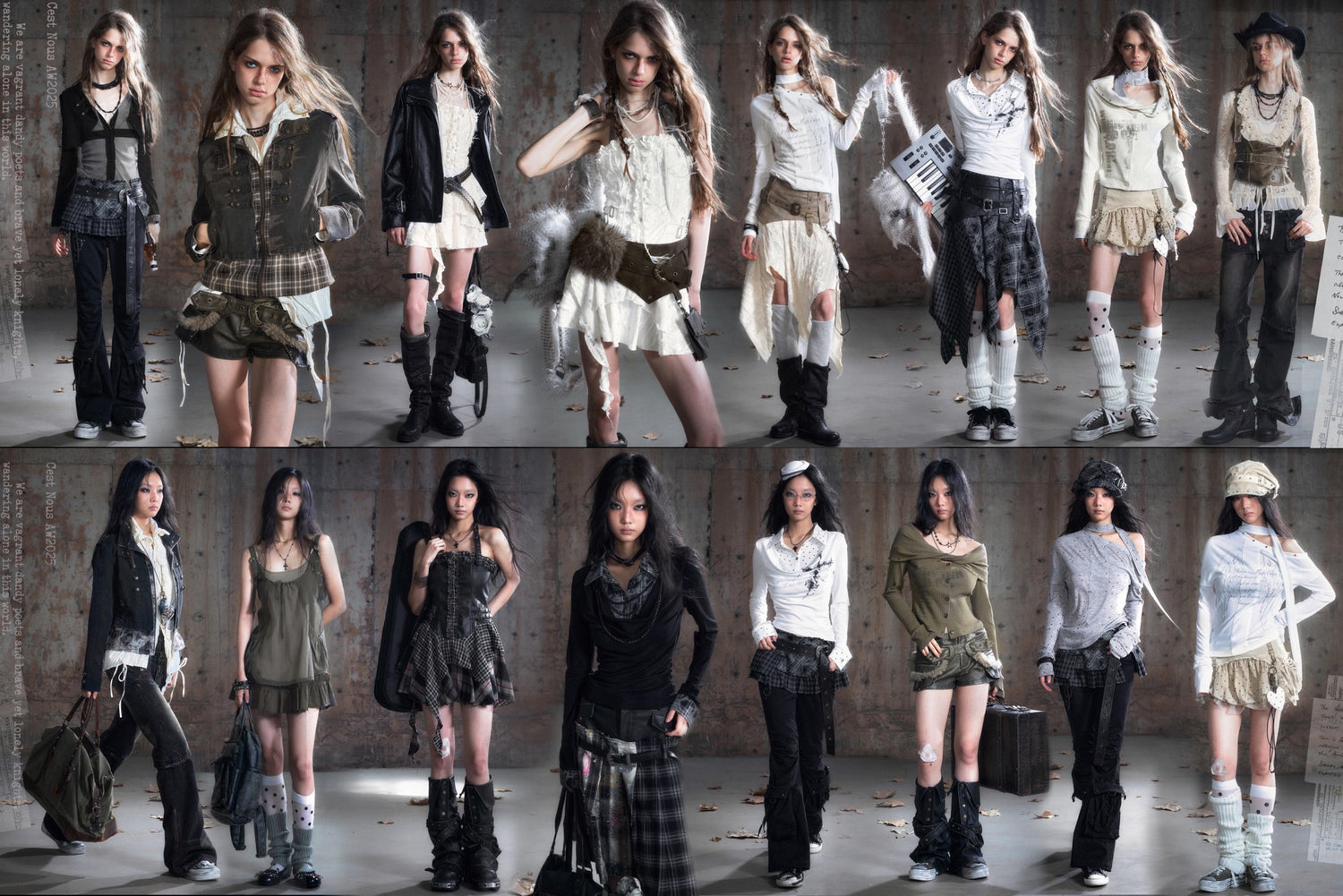 Cest Nous – independent brand mixing punk rock grunge dark romance