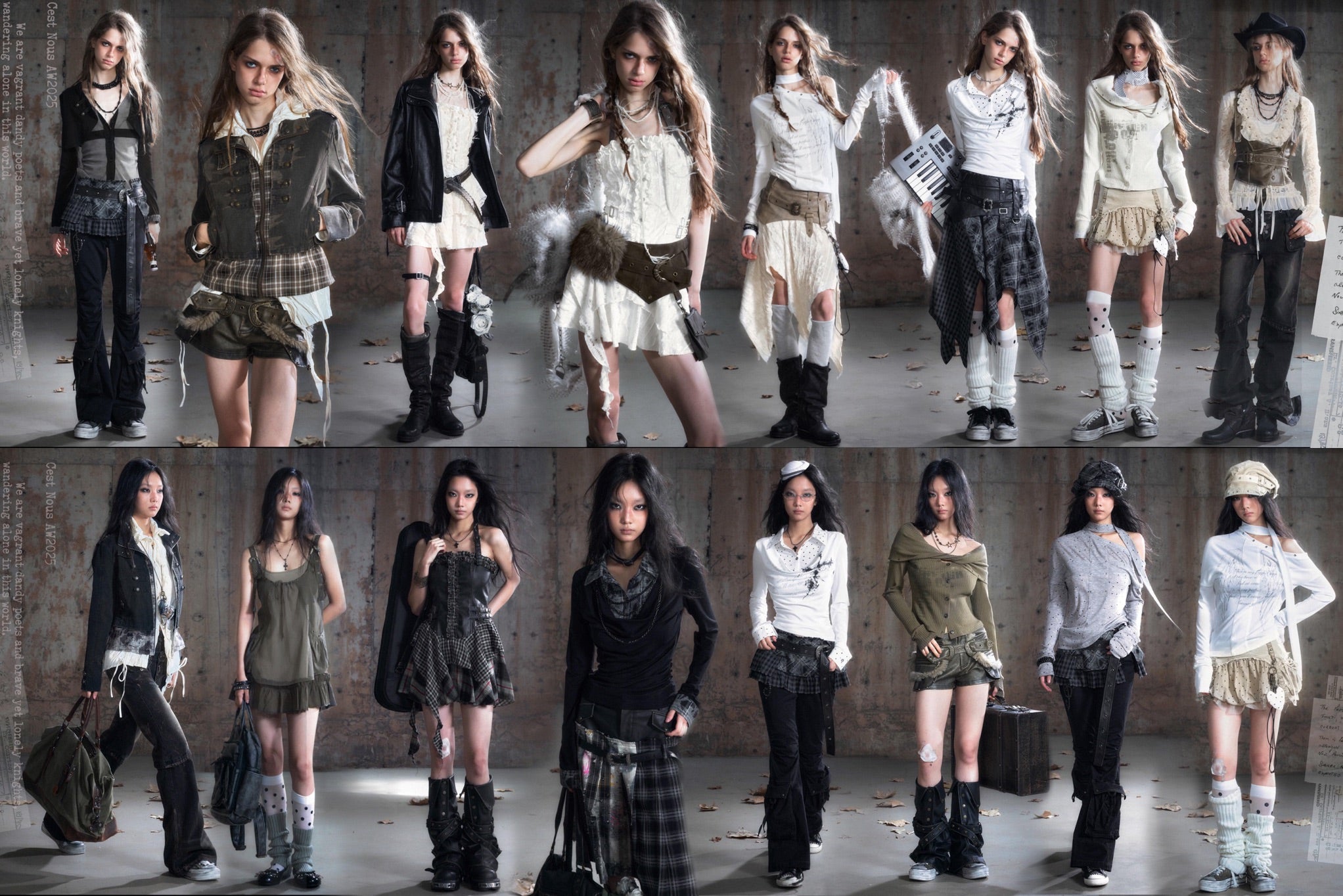 Cest Nous – independent brand mixing punk rock grunge dark romance