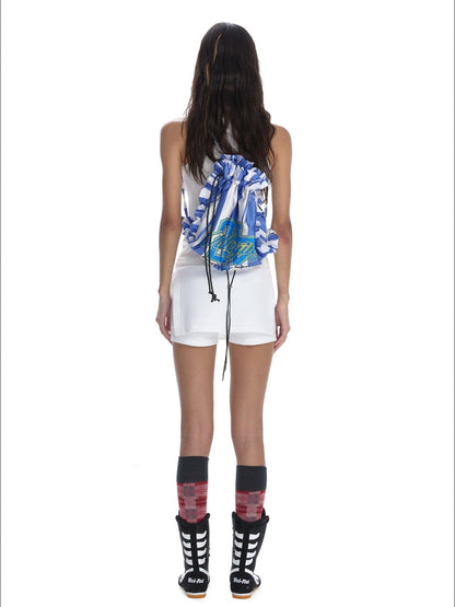 24ans Jersey Style Drawstring Women&
