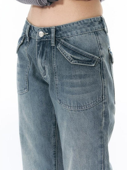 NAPSNAPS Embroidered Low Rise Slim Fit Cotton Women&