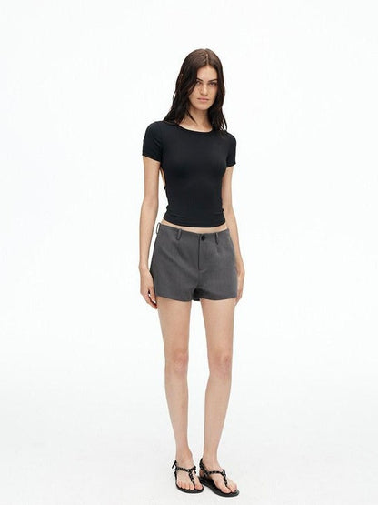 AFTADAWN Slim High Density Bamboo Micro Stretch Pocket Women&