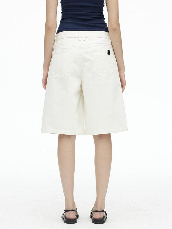 AFTADAWN White Boxy Loose Women&