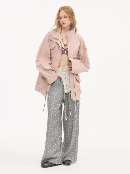 DIDDI MODA Knit Cropped Cardigan Women&