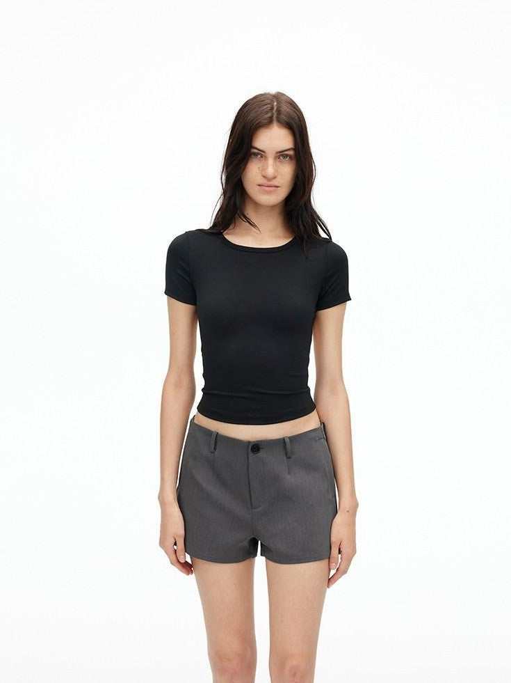 AFTADAWN Slim High Density Bamboo Micro Stretch Pocket Women&