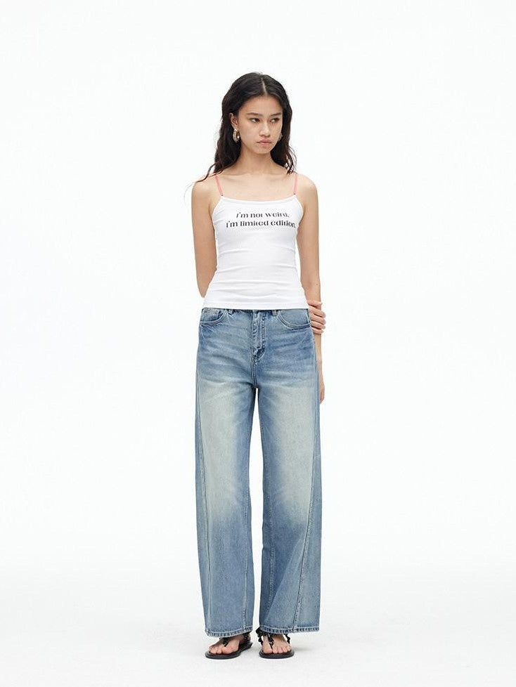 AFTADAWN Contrast Lace Letter Print Halter Slim Elastic Women&