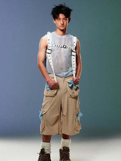 CFIERCE Silver Star Knit Vest
