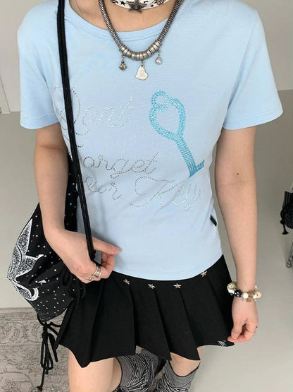 atrandom Korean Style Cool-Fit Short Sleeve T-Shirt Women