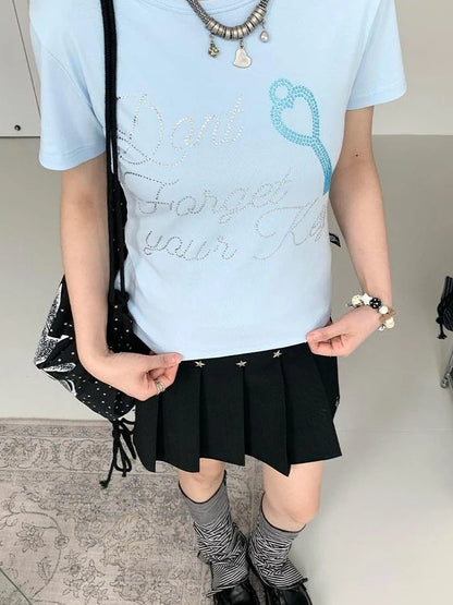 atrandom Korean Style Cool-Fit Short Sleeve T-Shirt Women