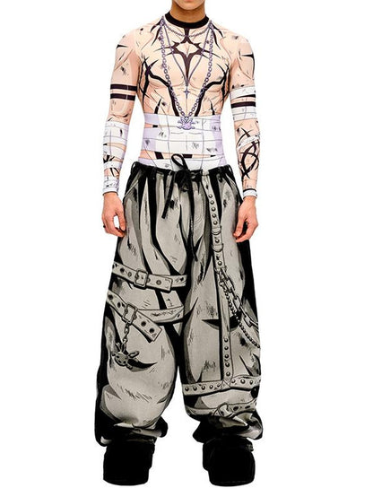 CFIERCE Fierce Warrior Print Base Layer Top