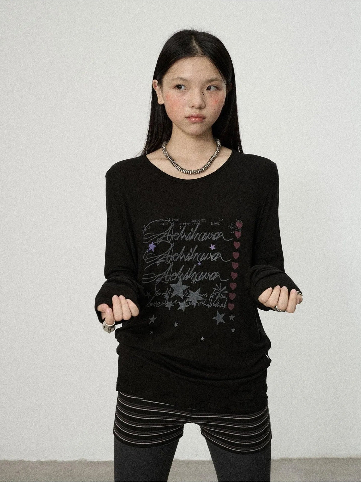 Achihara Imperfections Are Perfect Long Sleeve Tee