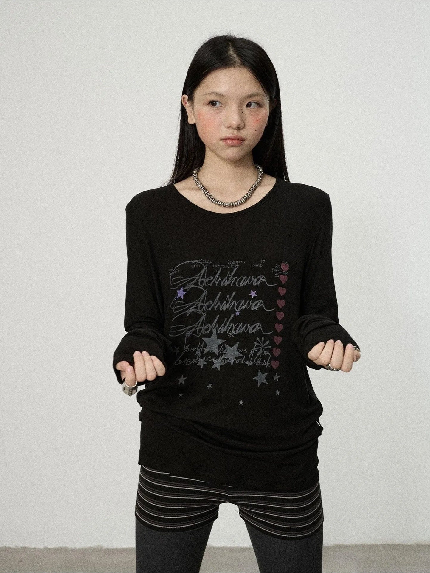 Achihara Imperfections Are Perfect Long Sleeve Tee