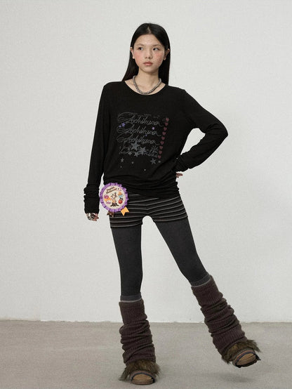 Achihara Imperfections Are Perfect Long Sleeve Tee
