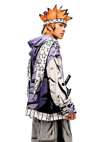 CFIERCE Printed Short Hair Cap
