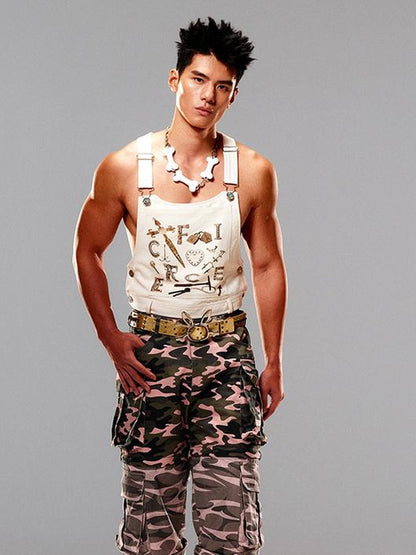 CFIERCE Tactical Vest With Weapon Camo Print