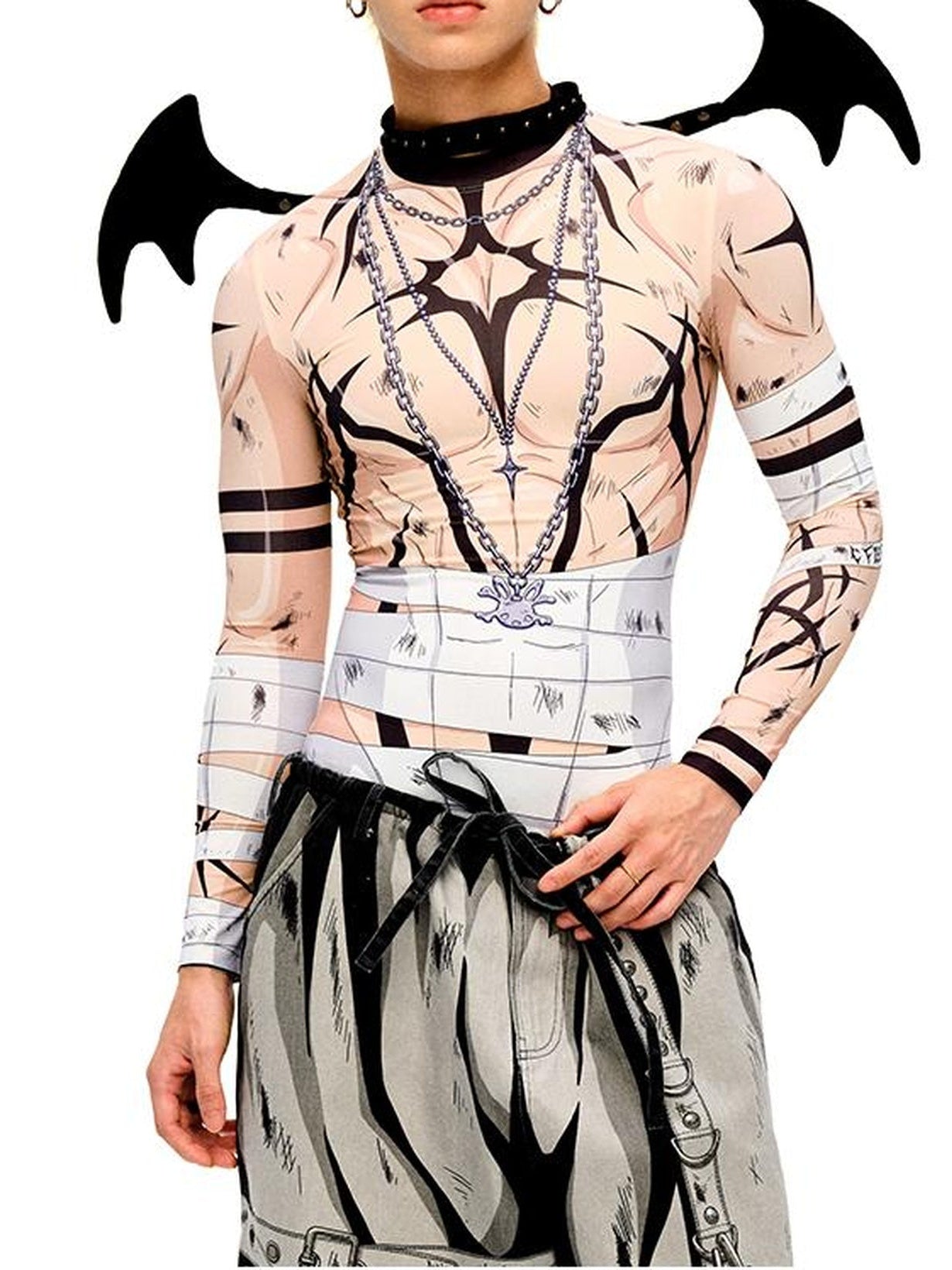 CFIERCE Fierce Warrior Print Base Layer Top