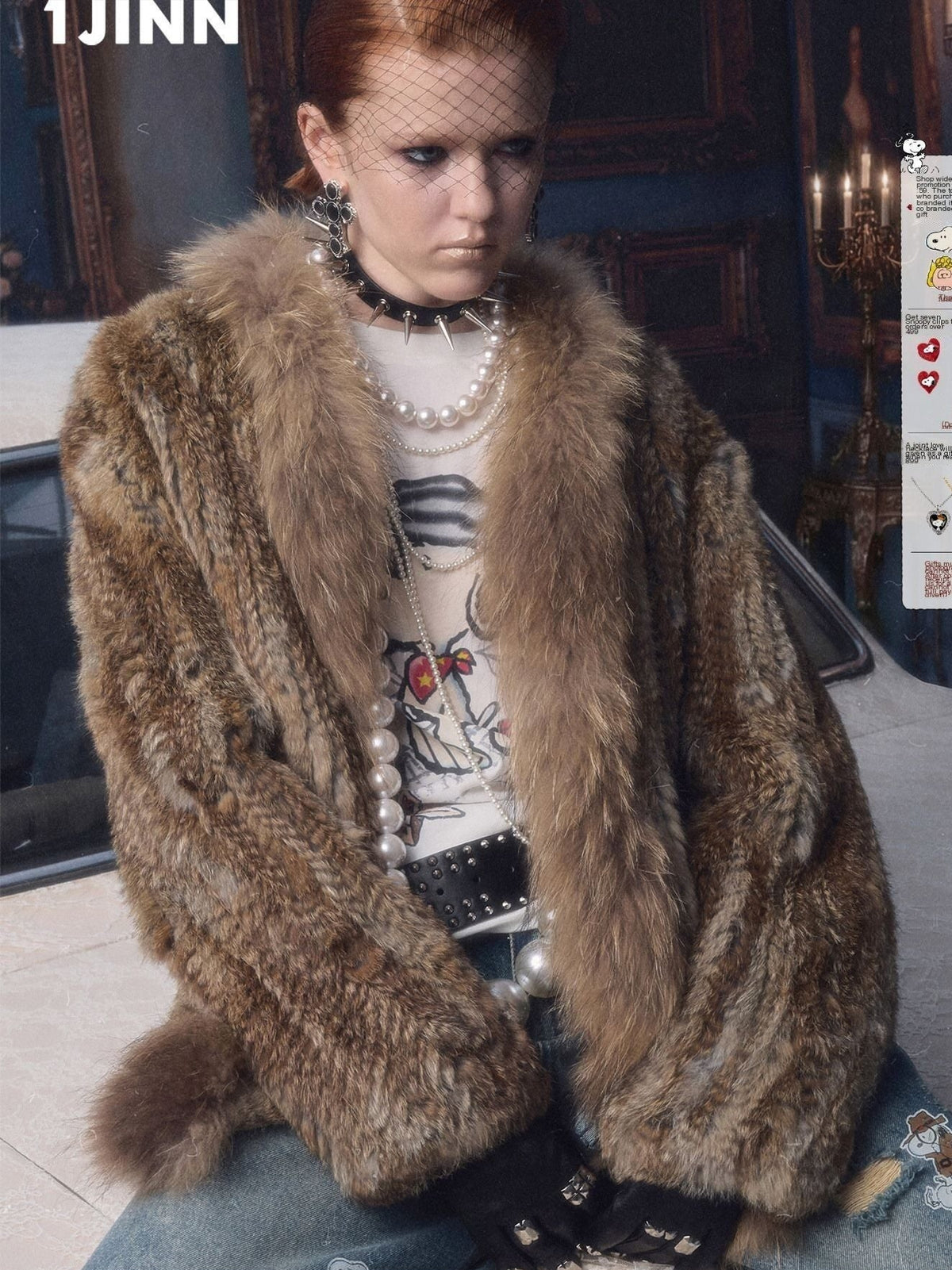 1JINN_STUDIO_Woven_Oversized_Raccoon_Fur_Collar_Women&
