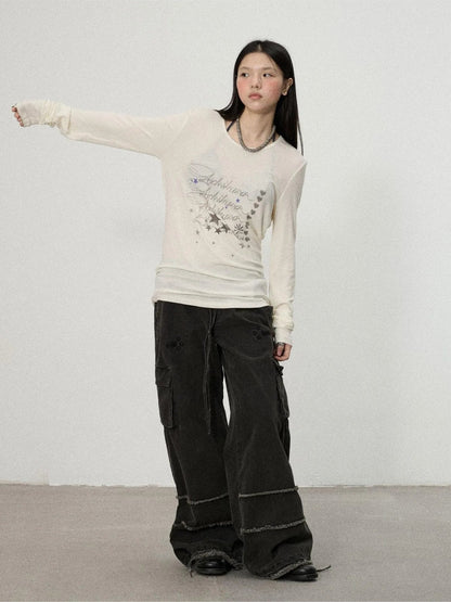 Achihara Imperfections Are Perfect Long Sleeve Tee