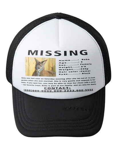 CFIERCE Animal Lost Kangaroo Poster Print Round Top Women&