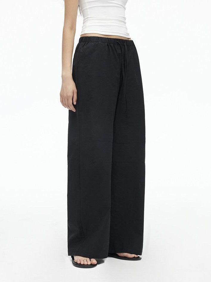AFTADAWN Relaxed Pleated Split Scimitar Women&