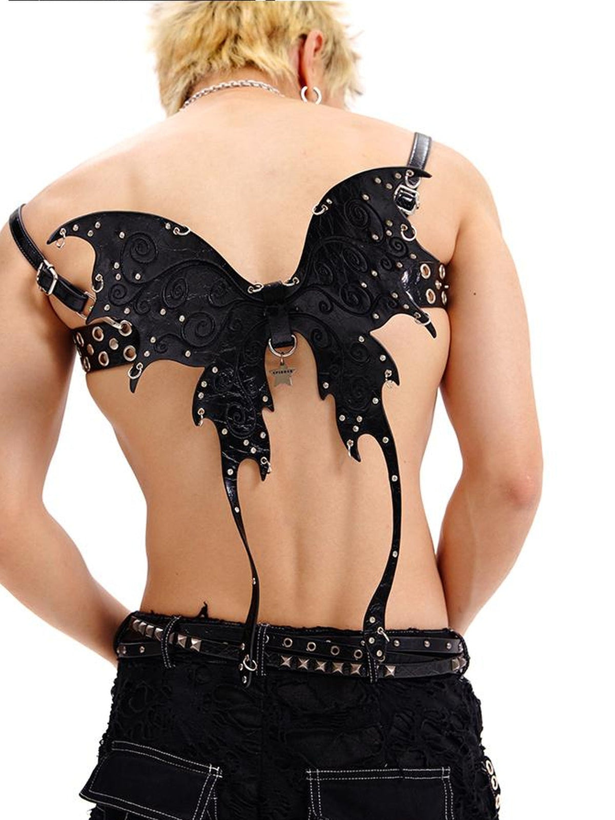 CFIERCE Butterfly Leather Belt