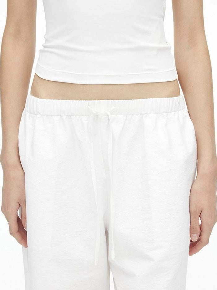 AFTADAWN Relaxed Pleated Split Scimitar Women&