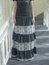 ang_project_Layered_Plaid_Patchwork_Floral_Mesh_Lace_Women&