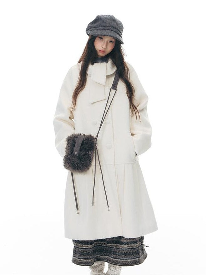 NAPSNAPS Fuzzy Handcrafted Buttonhole Magnetic Crossbody Women&