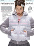 BETWEENAND_Polka_Dot_Print_Knit_Hooded_90_White_Duck_Down_Women&