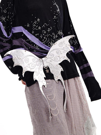 CFIERCE Butterfly Leather Belt