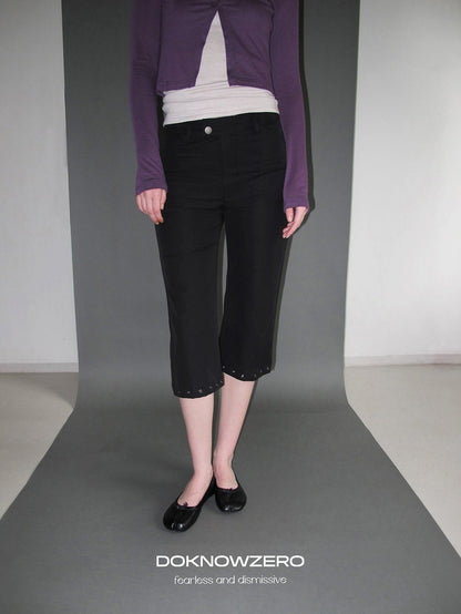 DKZ_OFFICIAL_Casual_Low_Waist_Straight_Leg_Women&