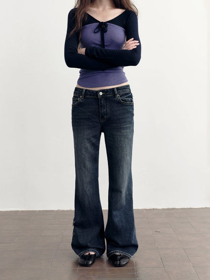 DKZ_OFFICIAL_Dark_Blue_Retro_Cargo_Pocket_Women&
