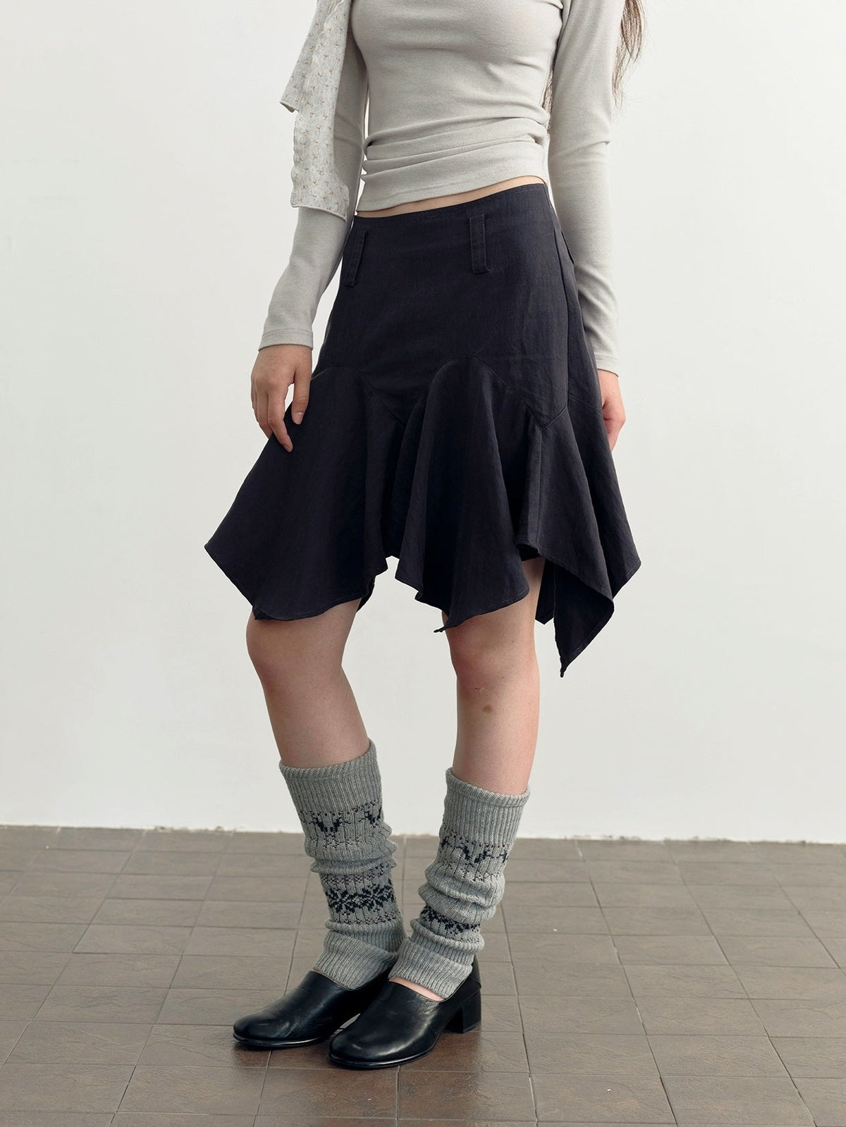 DKZ_OFFICIAL_Asymmetric_Washed_Lyocell_Women&