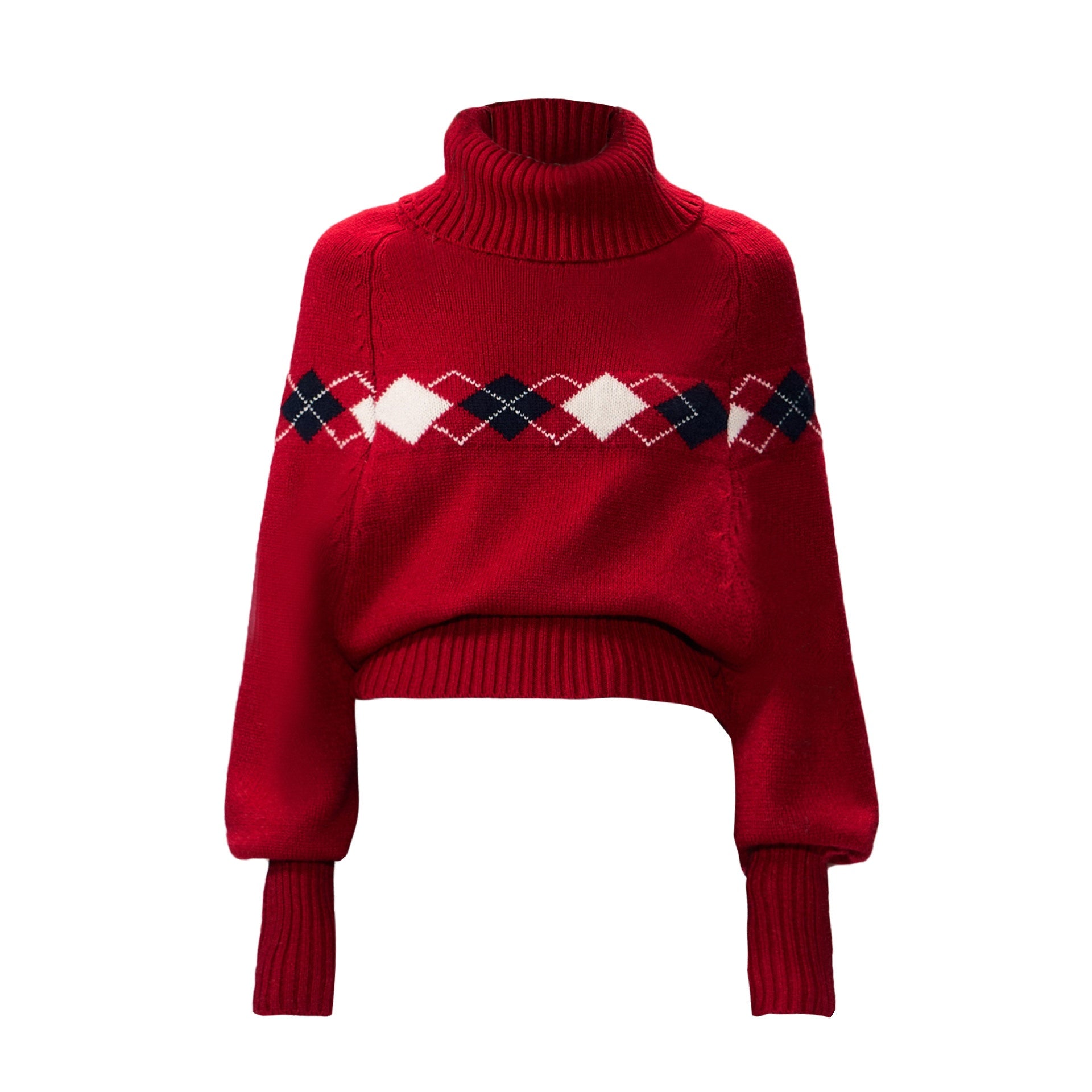 The_NeverMore_Warm_Wool_Pullover_Vintage_Jacquard_Cape_Batwing_Women_High_Neck_Red_Sweaters_MISSTT