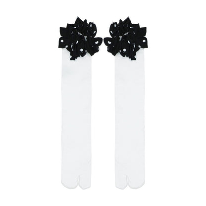 nit_alcove_Soft_Breathable_Cotton_Cute_Polka_Dot_Knee_High_Unisex_White_Gray_Socks_MISSTT
