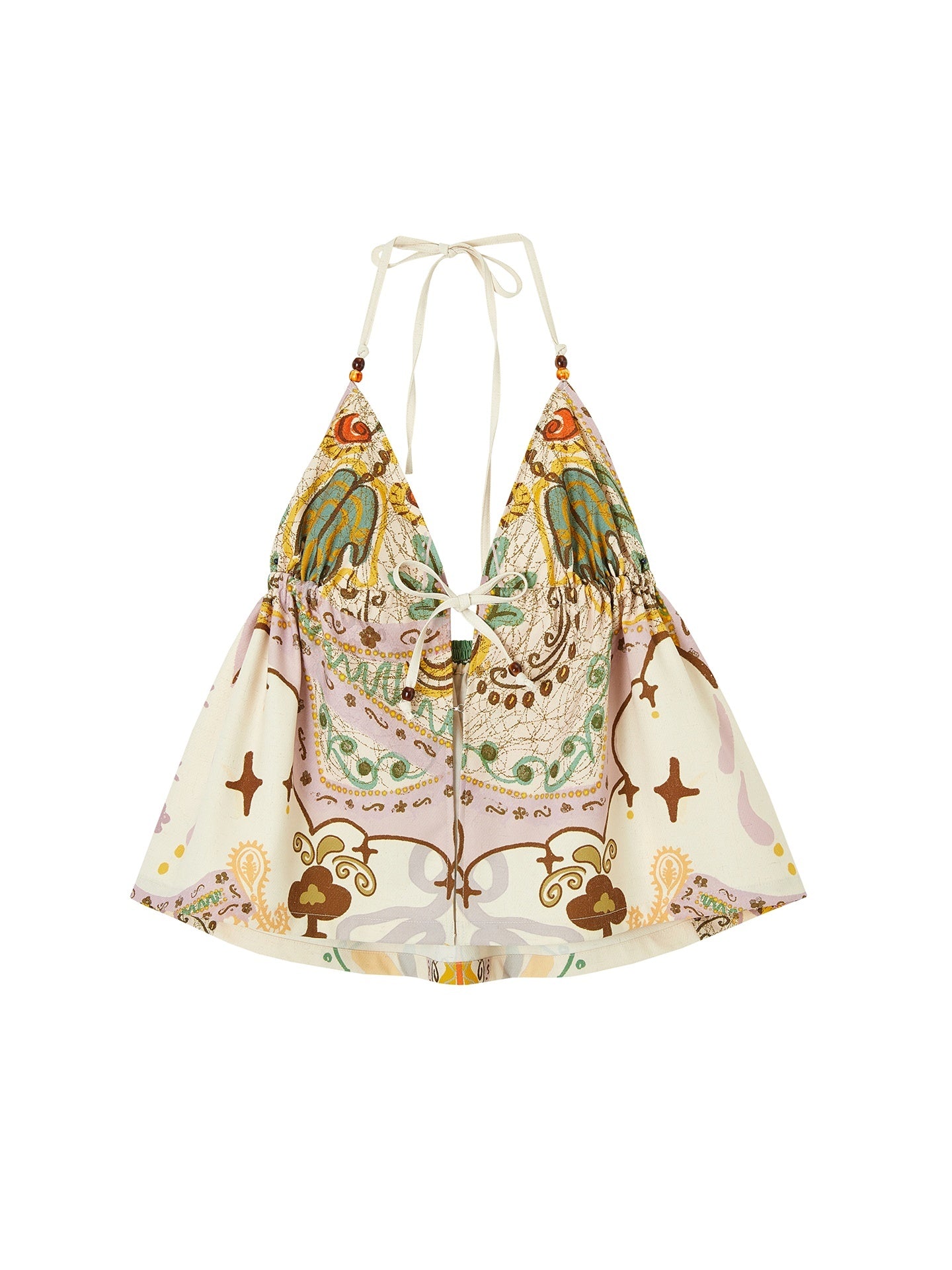 OfAkiva_Bohemian_Halter_Tie_Back_Deep_V_Printed_Slim_Cropped_Women&