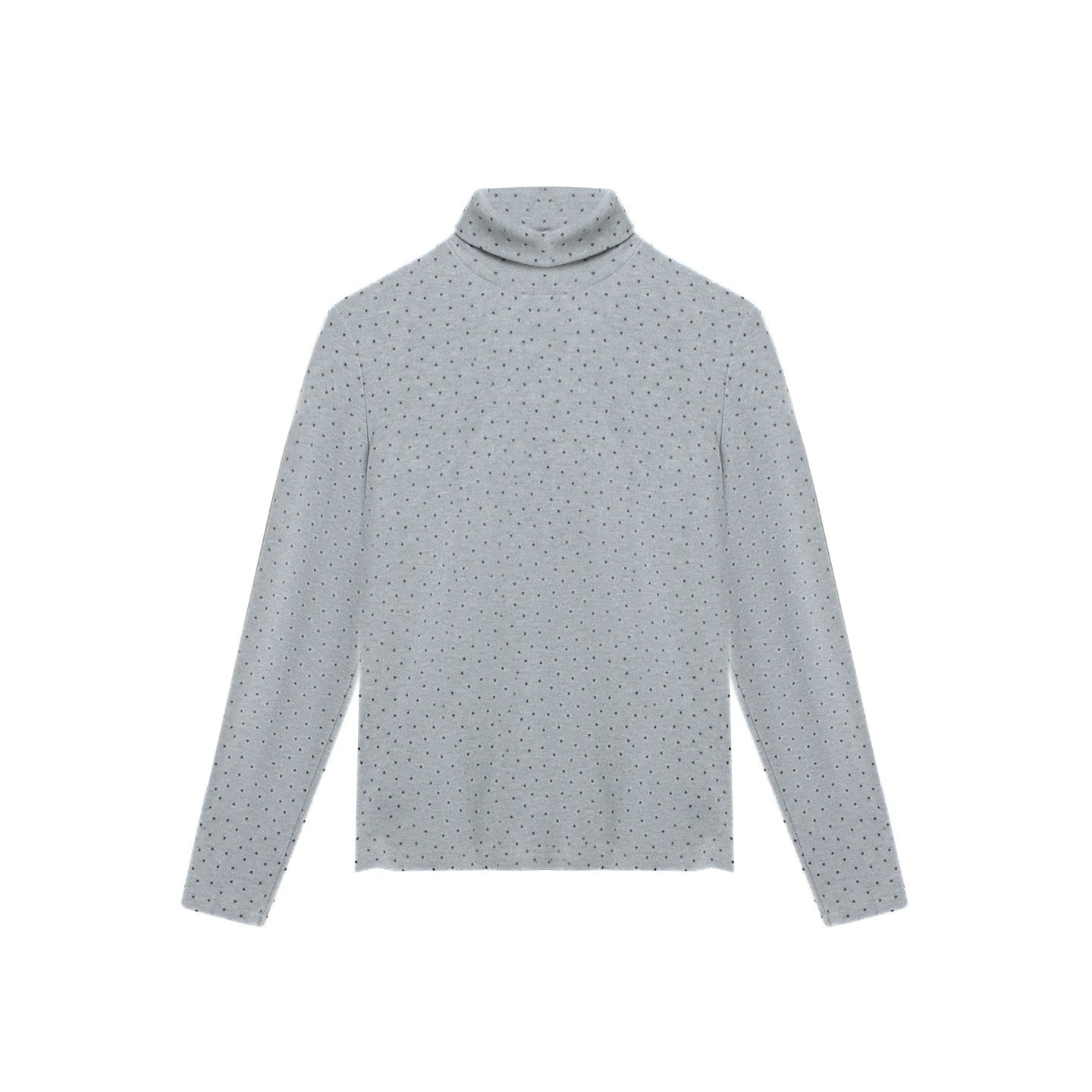 NAPSNAPS_Star_Print_Brushed_Fleece_High_Neck_Women&