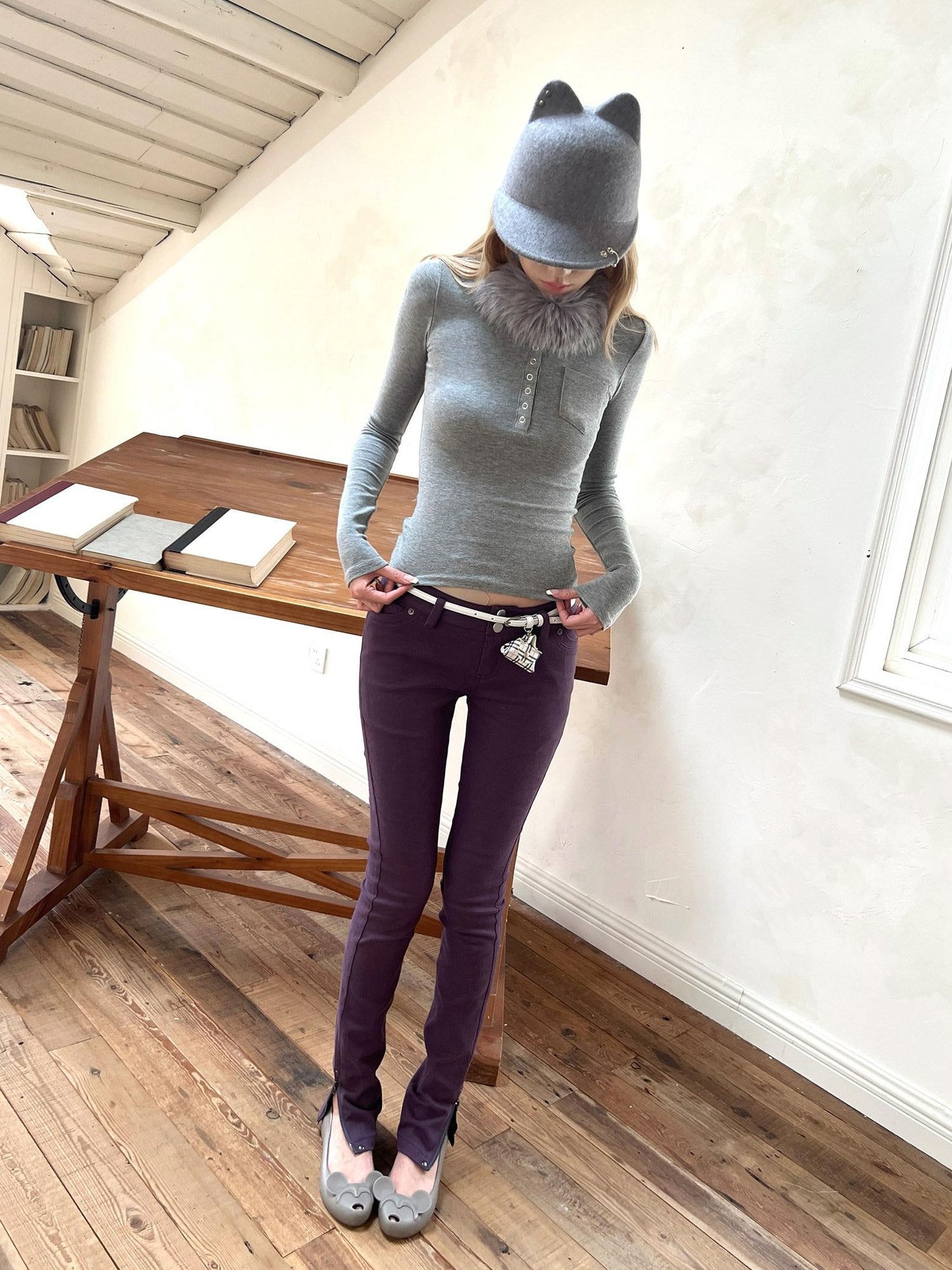 nit alcove Soft 100 Percent Cotton Commuter Slim Fit Unisex Customizable Fur Scarves
