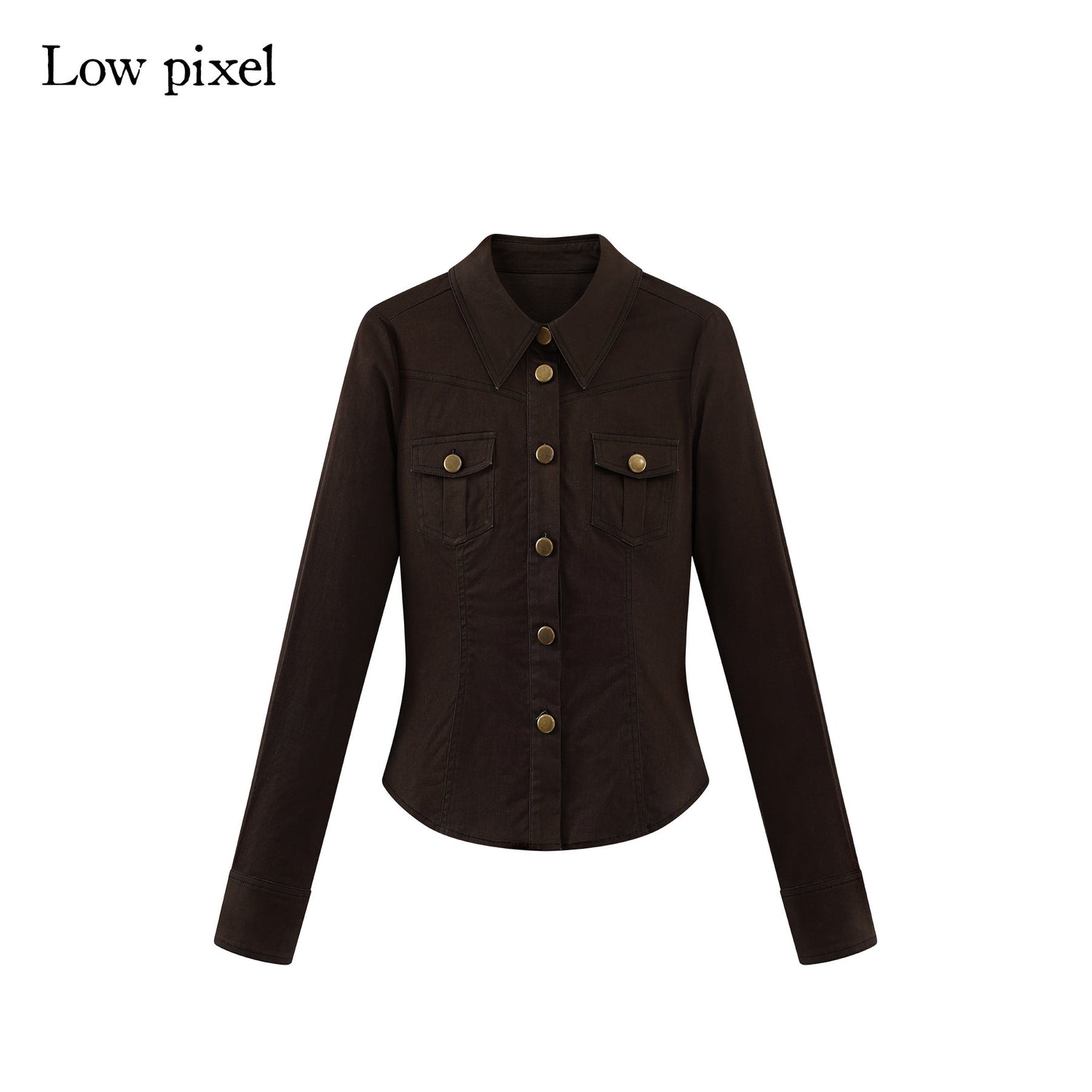 Low_pixel_Soft_Vintage_Slim_Fit_Button_Front_Collared_Long_Sleeve_Cotton_Back_Print_Shirts_MISSTT