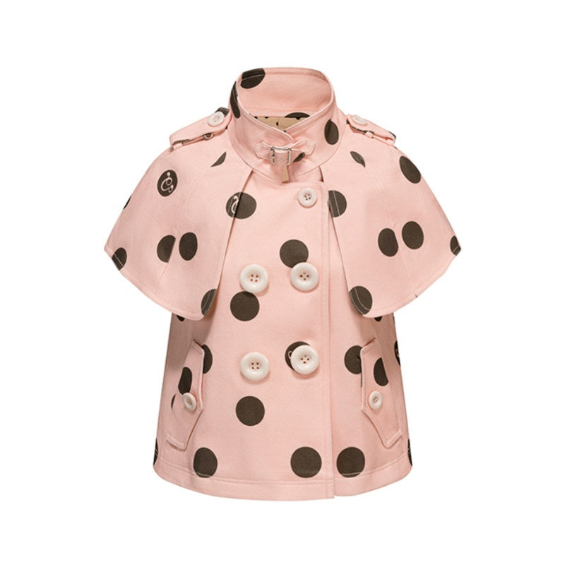 nit_alcove_Windproof_Cotton_Stretch_Cute_Cropped_Doublebreasted_Unisex_Polka_Dot_Blouses_MISSTT
