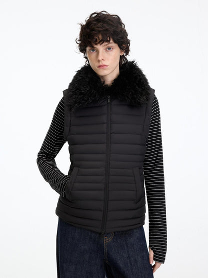 RUN TO THE FUTURE 90% White Duck Down Thick Slim Casual Turn Collar Ladies Down Jackets