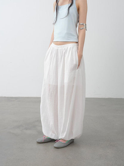 DKZ OFFICIAL Balloon Lined Relaxed Tapered Women&