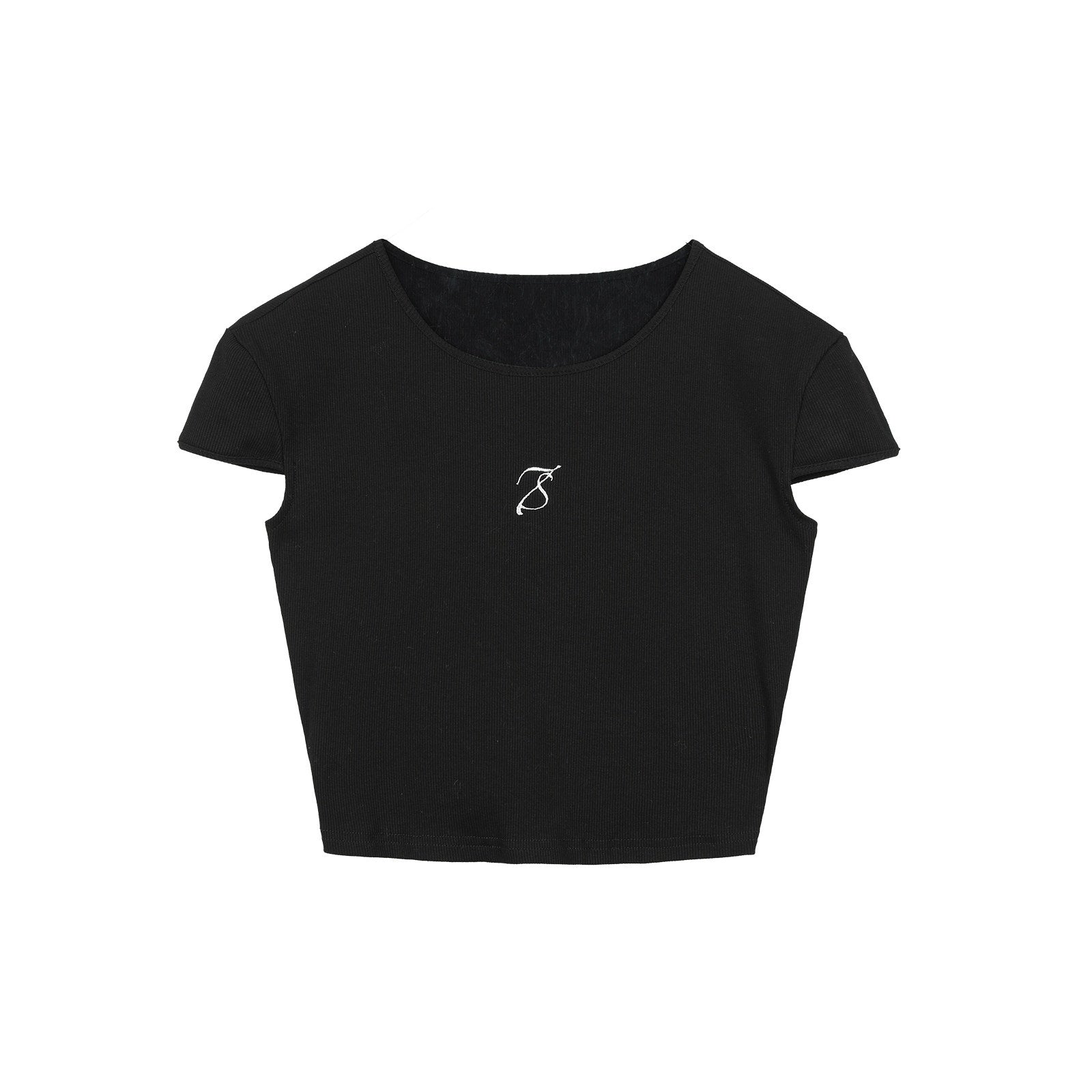 7Shiftin_Essential_Slim_Fit_Workwear_Round_Neck_Short_Sleeve_Solid_Tee_Basic_Crop_Tops_MISSTT