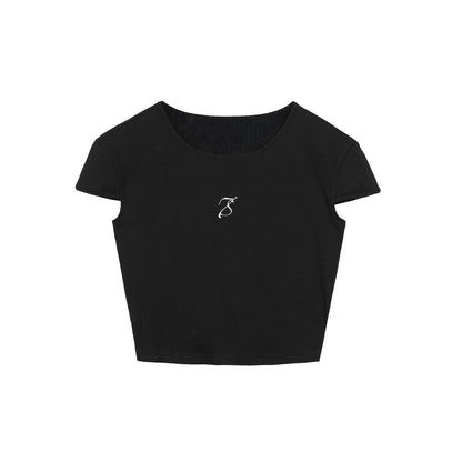 7Shiftin_Essential_Slim_Fit_Workwear_Round_Neck_Short_Sleeve_Solid_Tee_Basic_Crop_Tops_MISSTT