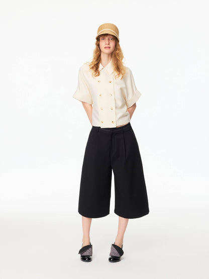 Northbutsouth Pearl Trim Pocket Straight Leg Relaxed Women&