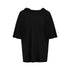 RUN_TO_THE_FUTURE_Soft_Modal_Casual_Loose_Solid_Mid_Length_Women_Short_Sleeve_T-Shirts_MISSTT