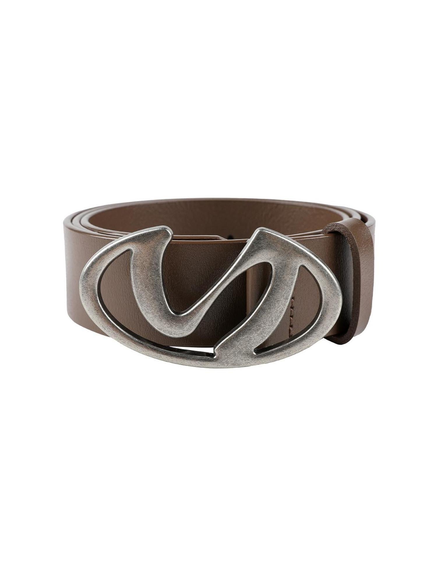 7Shiftin Soft Split Leather Casual Plain 3.7Cm Unisex Youth Leather Belts